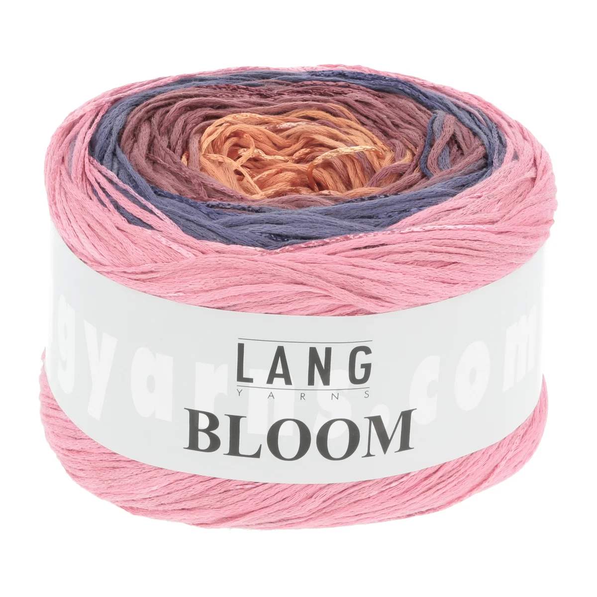 Lang Yarns BLOOM - Lila/Orange 150g