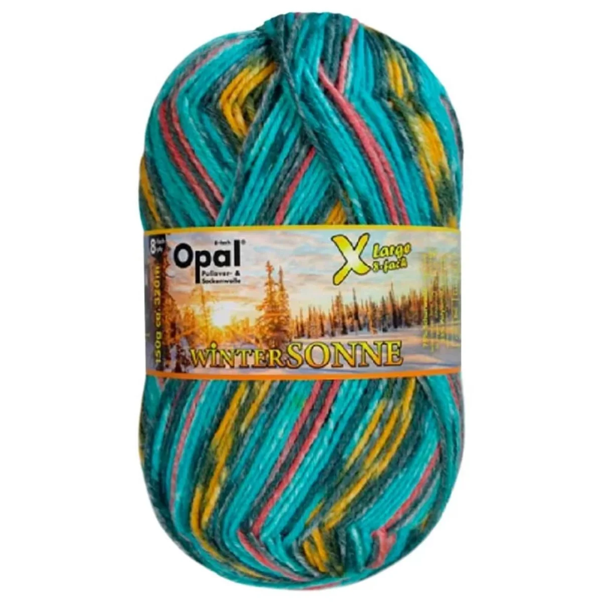 Opal Wintersonne 8ply 150g Glücksmoment