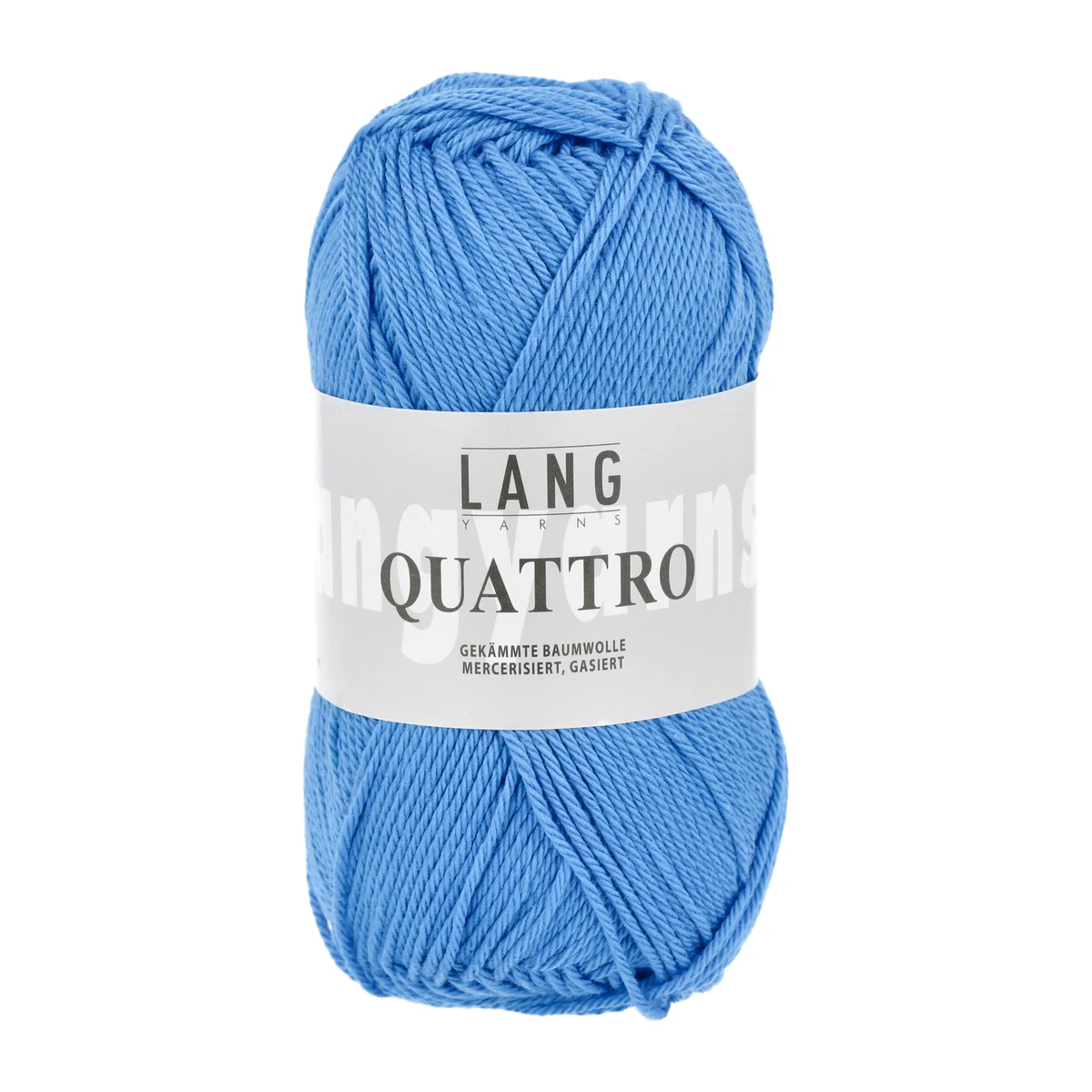 Lang Yarns QUATTRO - MITTEL BLAU 50g