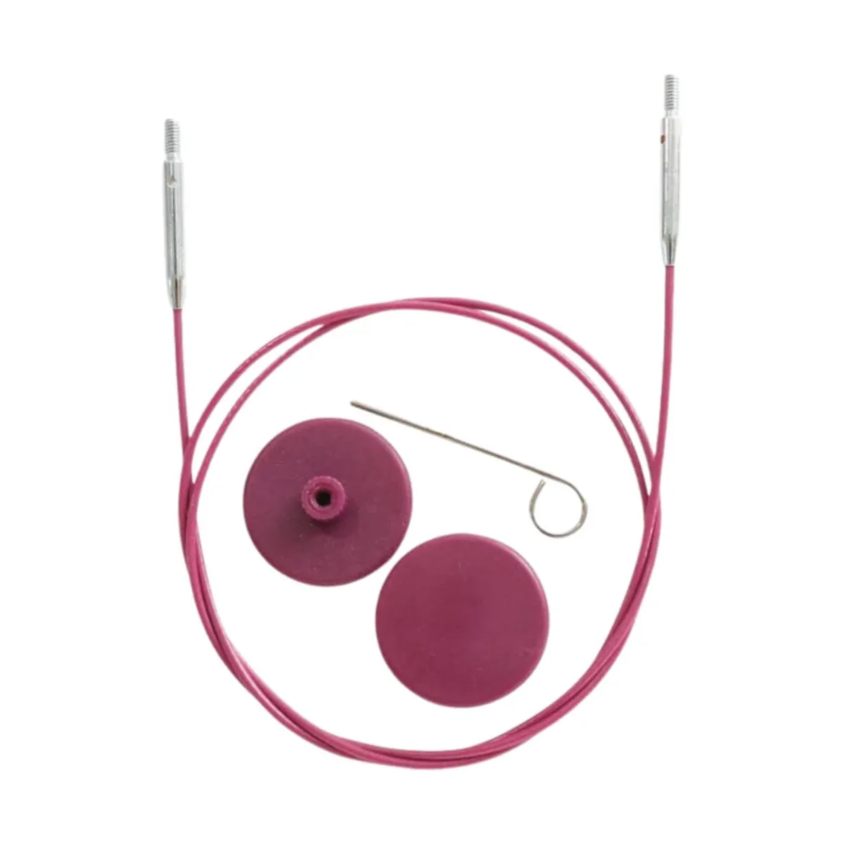 Knit Pro Seile purple 80 cm 360 Grad