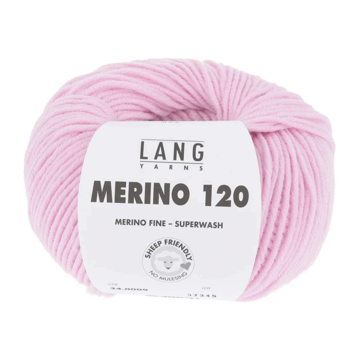 Lang Yarns MERINO 120 - ROSA 50g