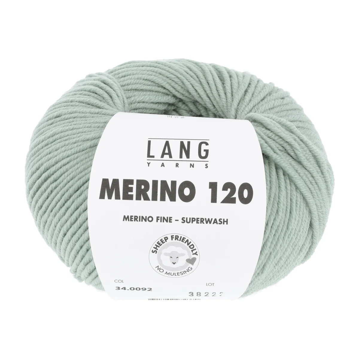Lang Yarns MERINO 120 - HELLSALBEI 50g
