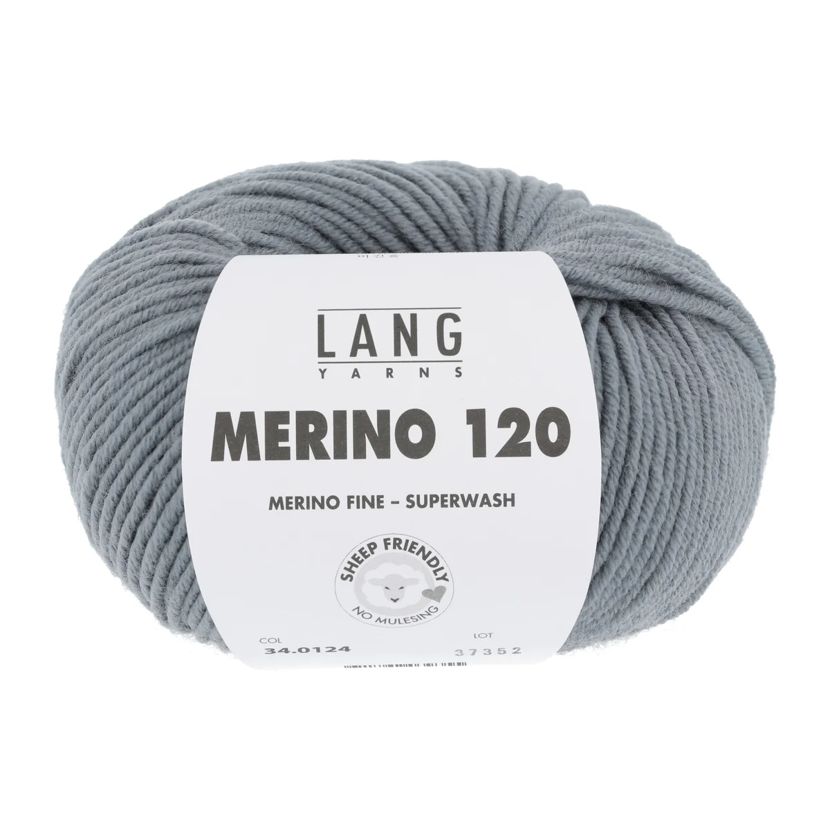 Lang Yarns MERINO 120 - MAUSGRAU 50g