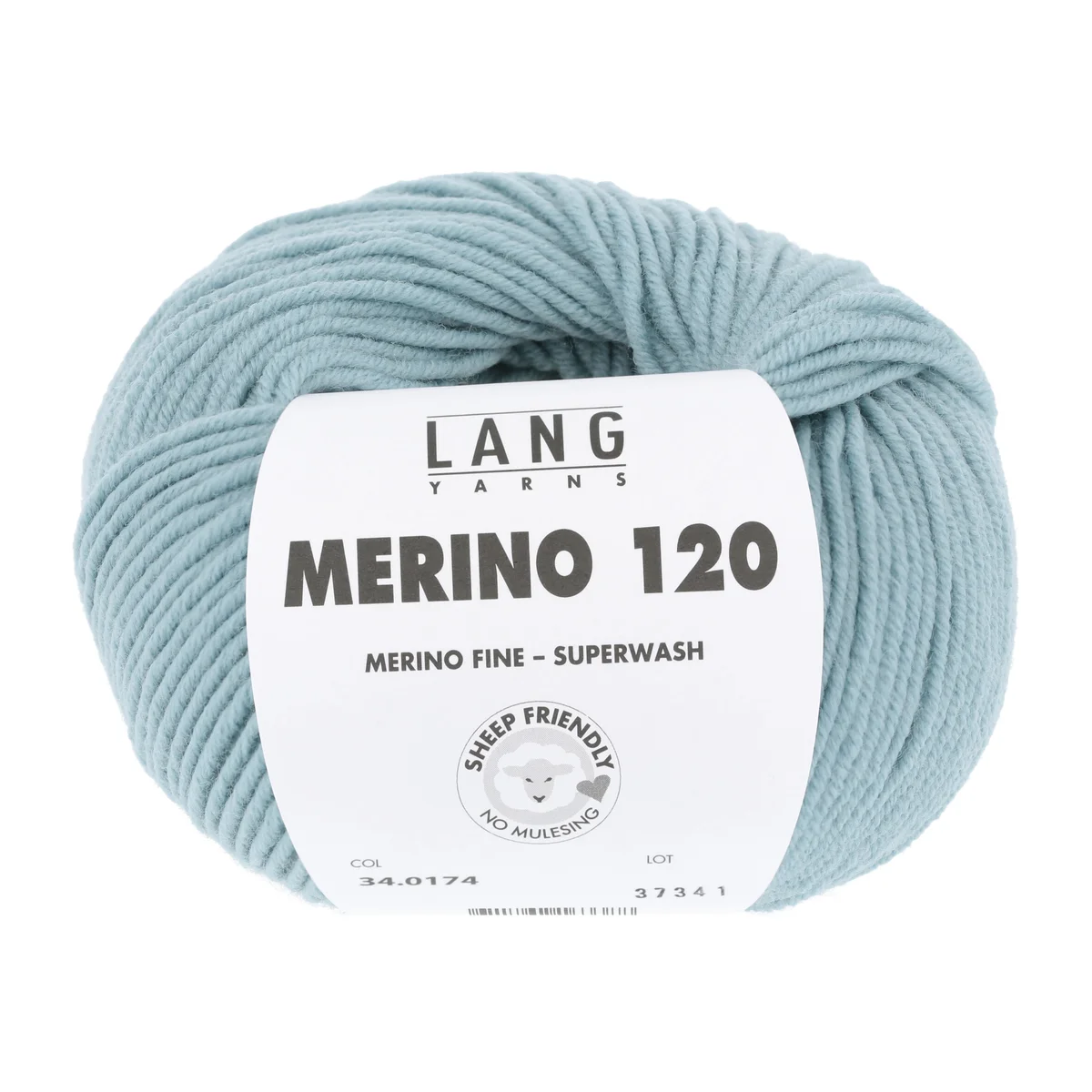 Lang Yarns MERINO 120 - MINT DUNKEL 50g