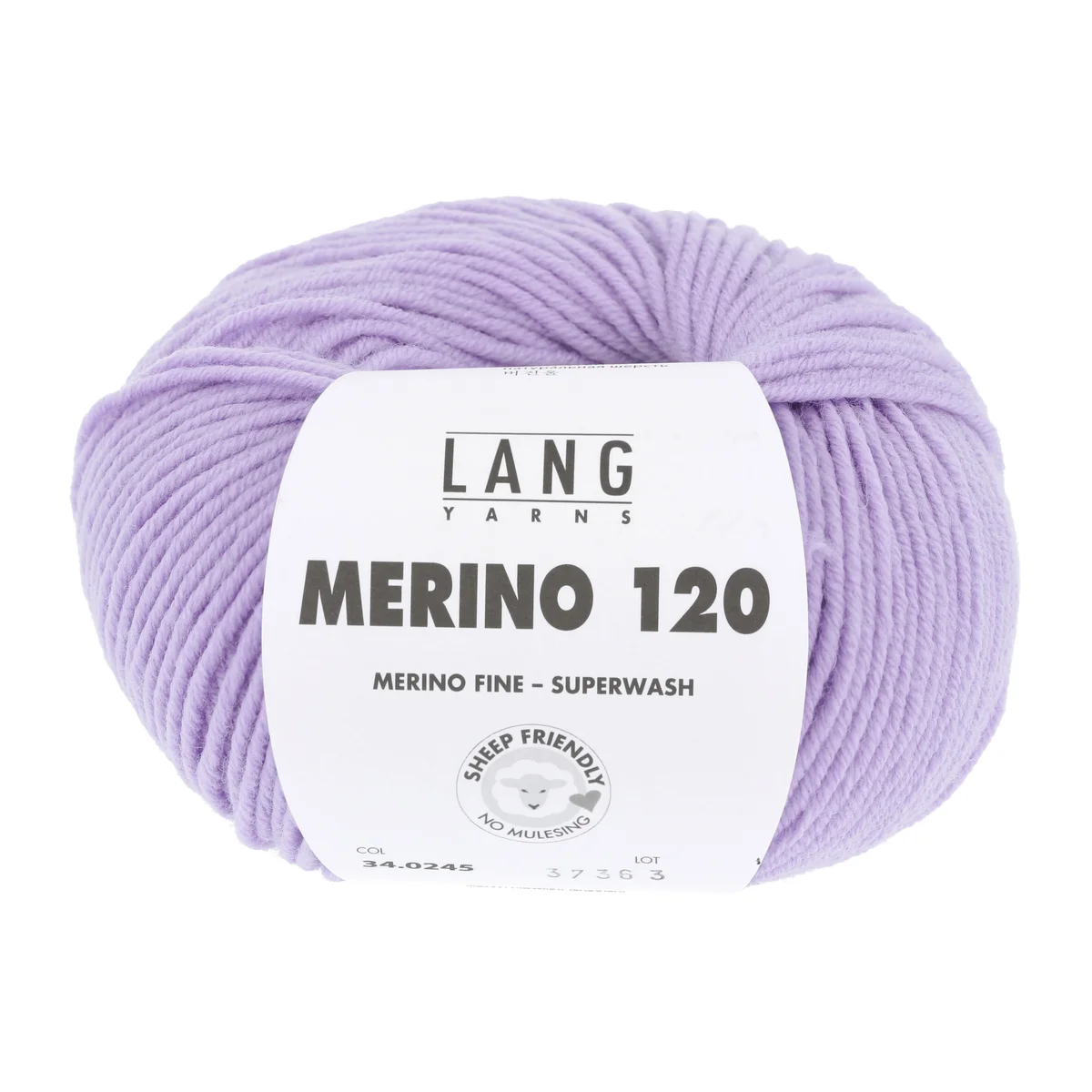 Lang Yarns MERINO 120 FLIEDER HELL 50g
