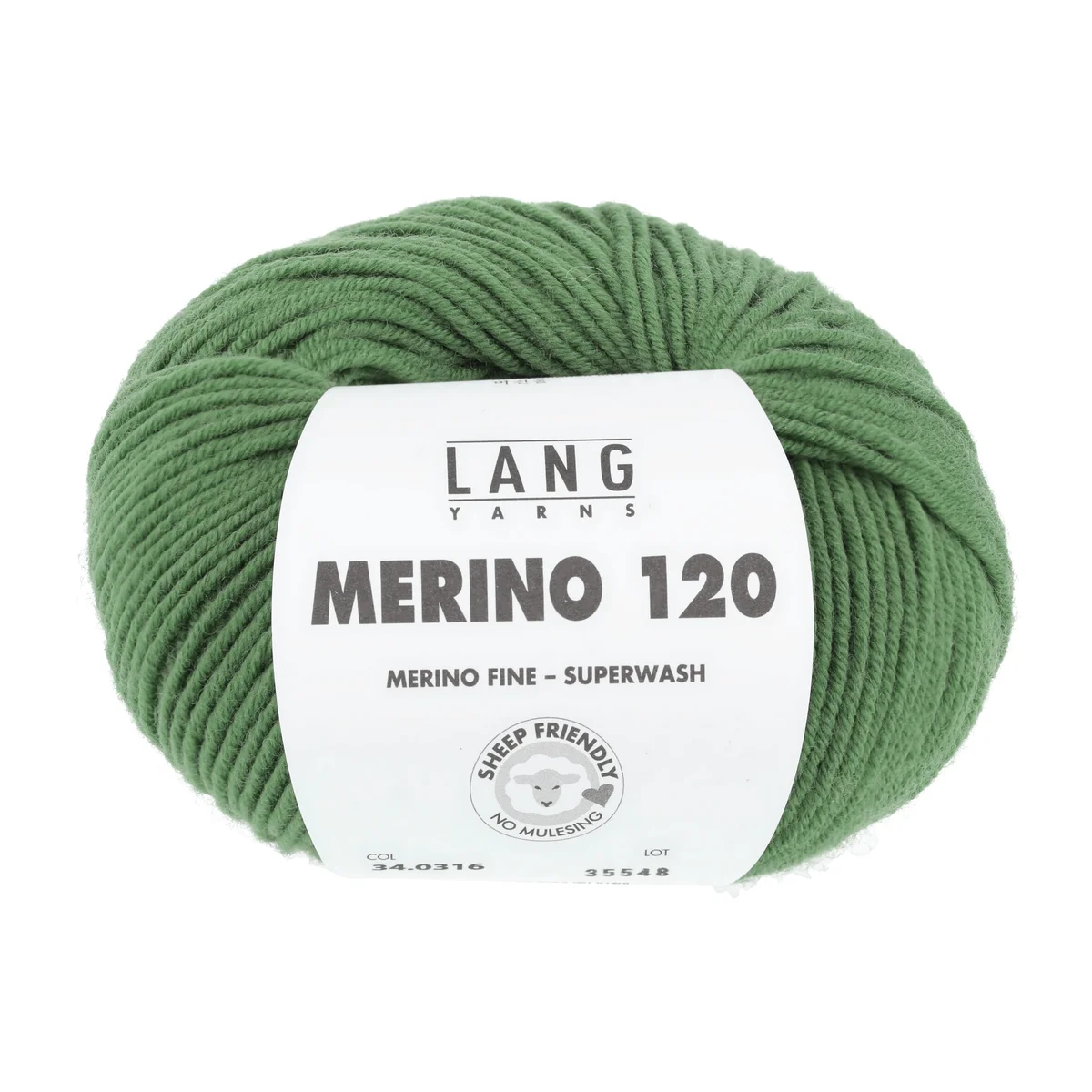 Lang Yarns - MERINO 120 KIWI 50g 