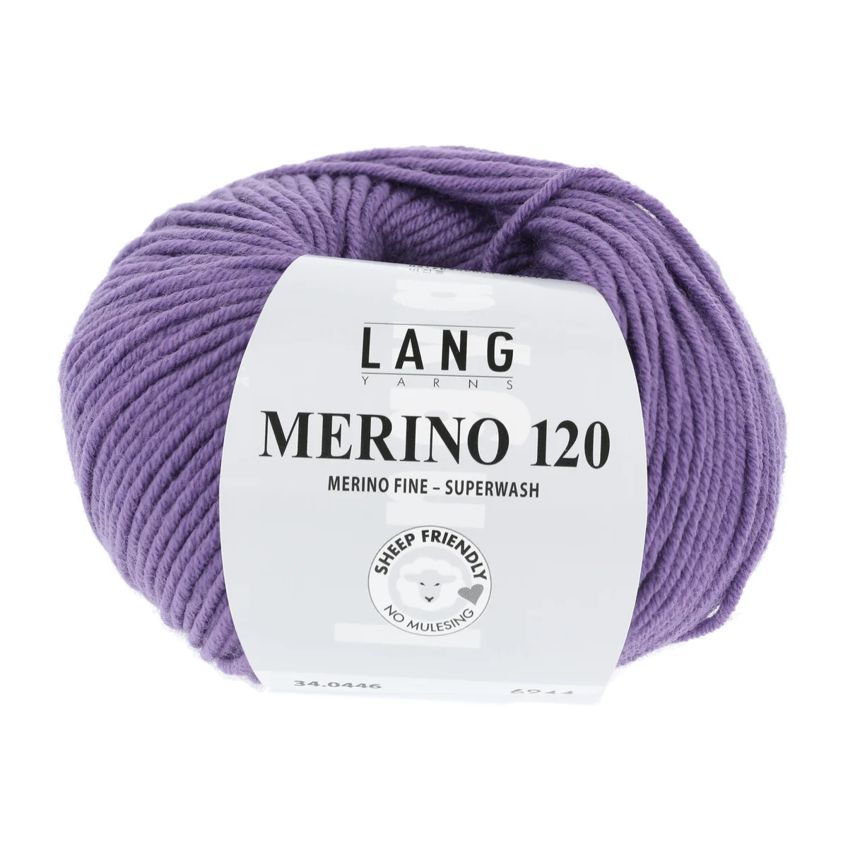 Lang Yarns MERINO 120 LILA 50g