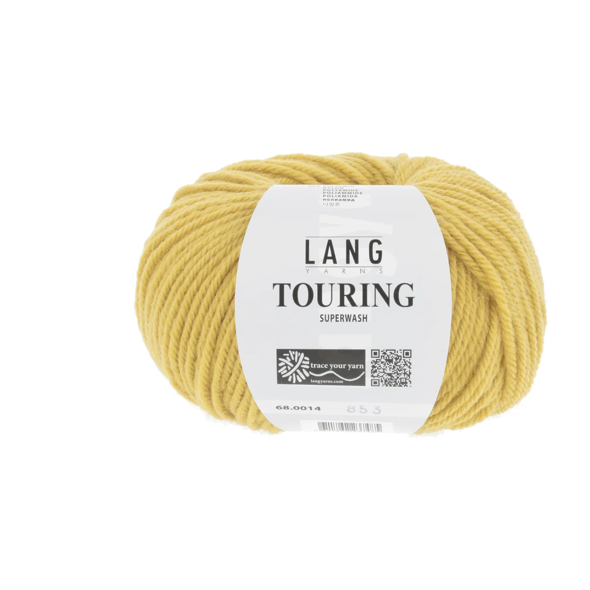 Lang Yarns TOURING - SONNENGELB 50g