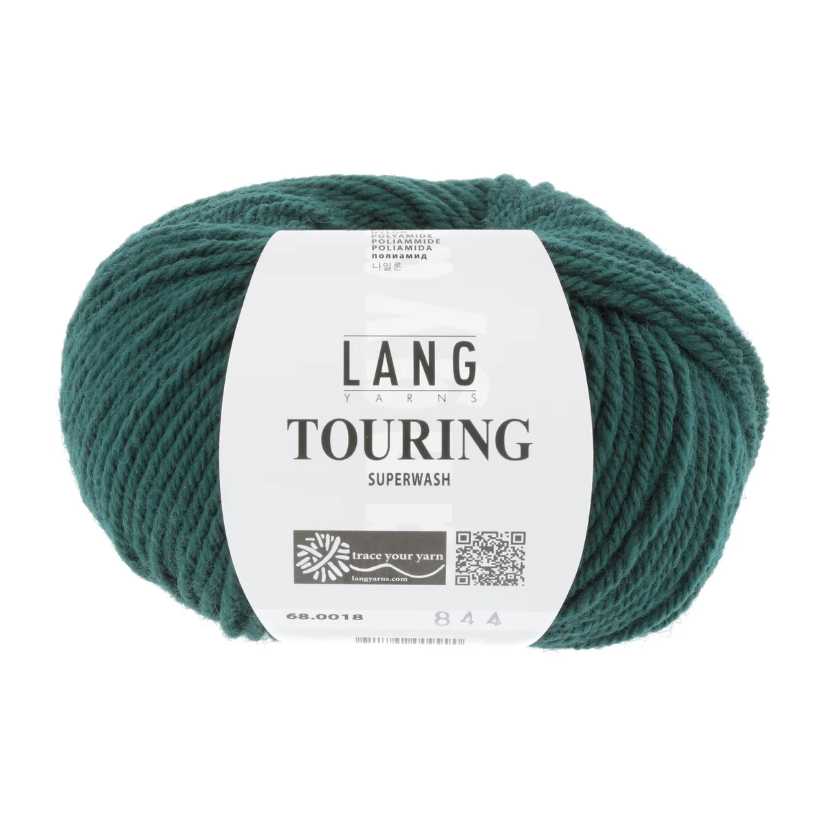 Lang Yarns TOURING DUNKELGRÜN 50g
