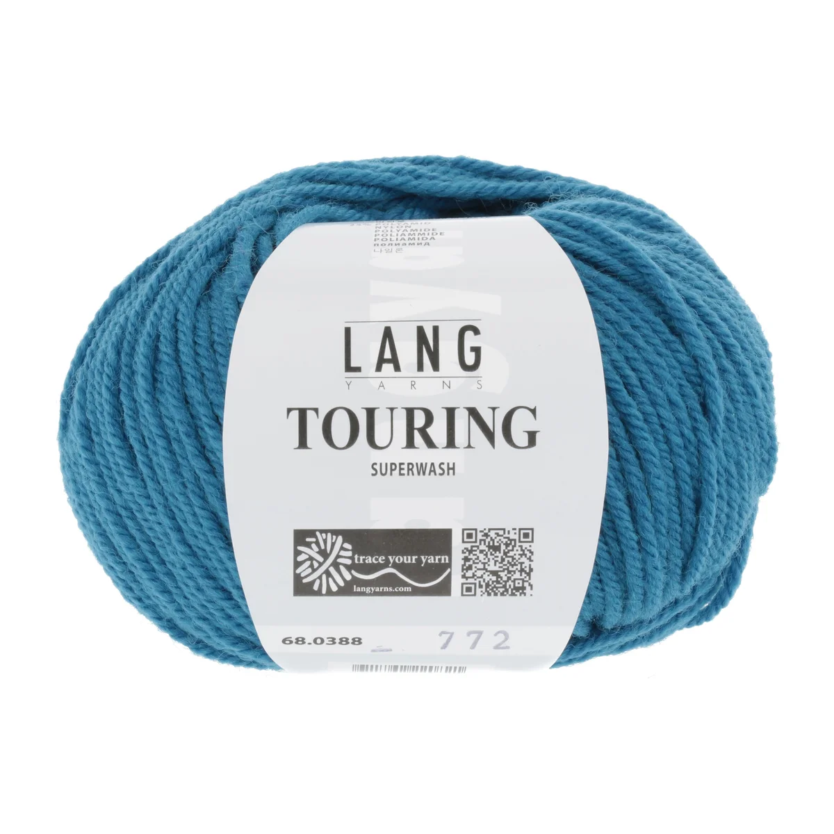 Lang Yarns TOURING - HELLPETROL 50g