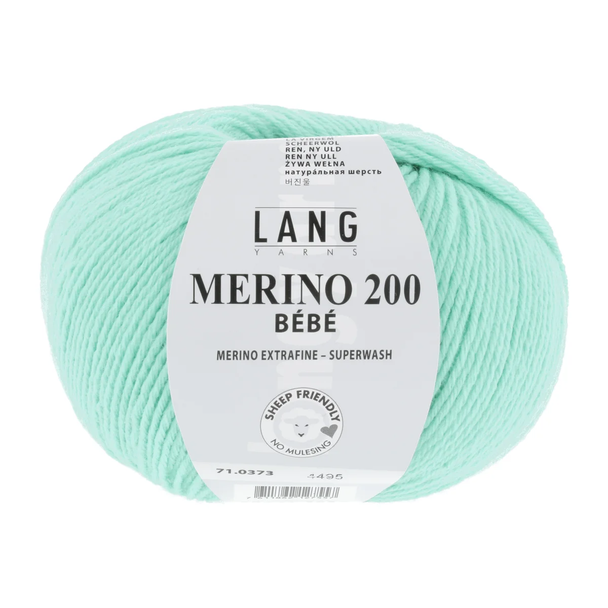 Lang Yarns MERINO 200 BEBE - SMARAGD 50g