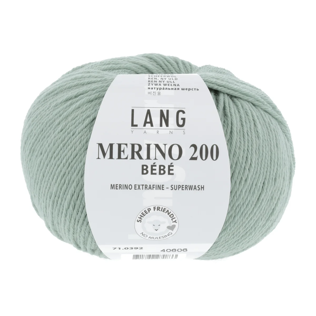 Lang Yarns MERINO 200 BEBE - SALBEI 50g