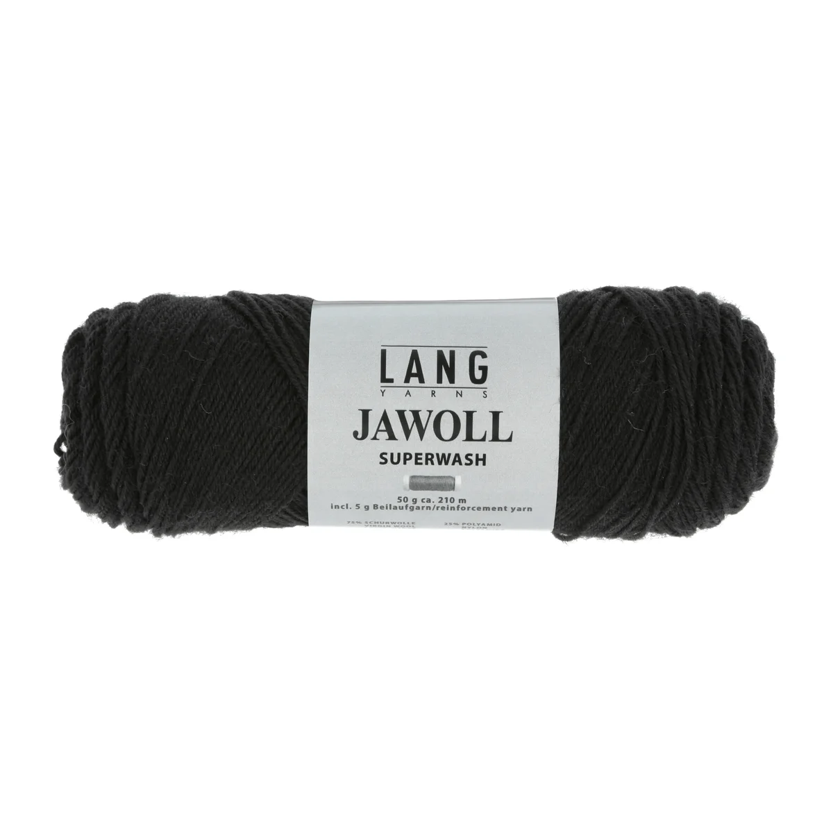 Lang Yarns JAWOLL - SCHWARZ 50g