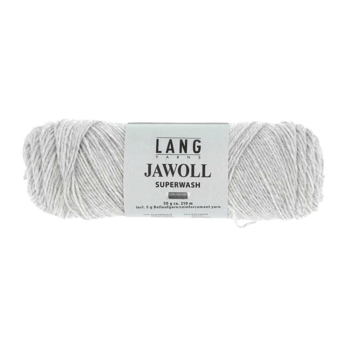 Lang Yarns JAWOLL - HELLGRAU MÉLANGE 50g