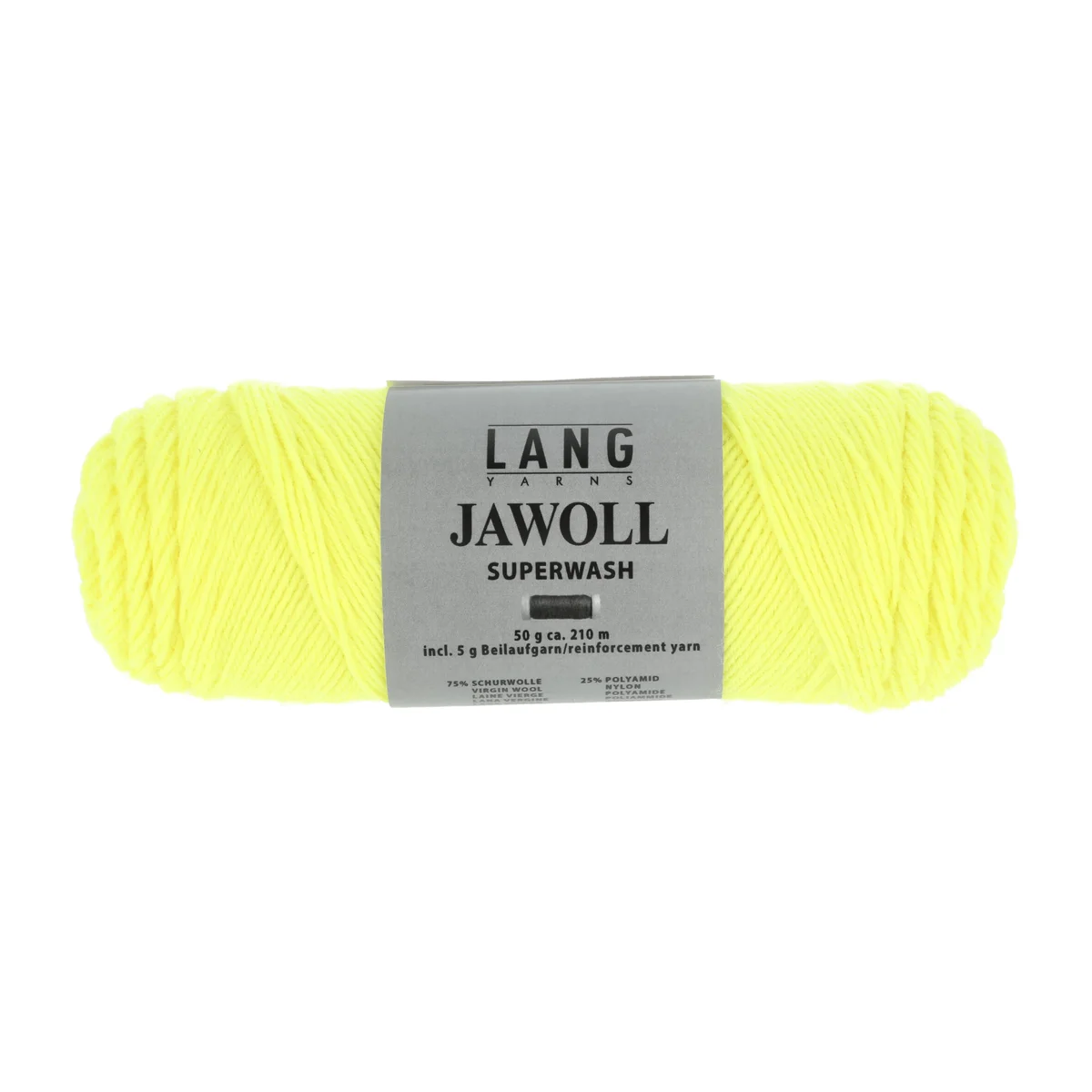 Lang Yarns JAWOLL 50g  GELB NEON