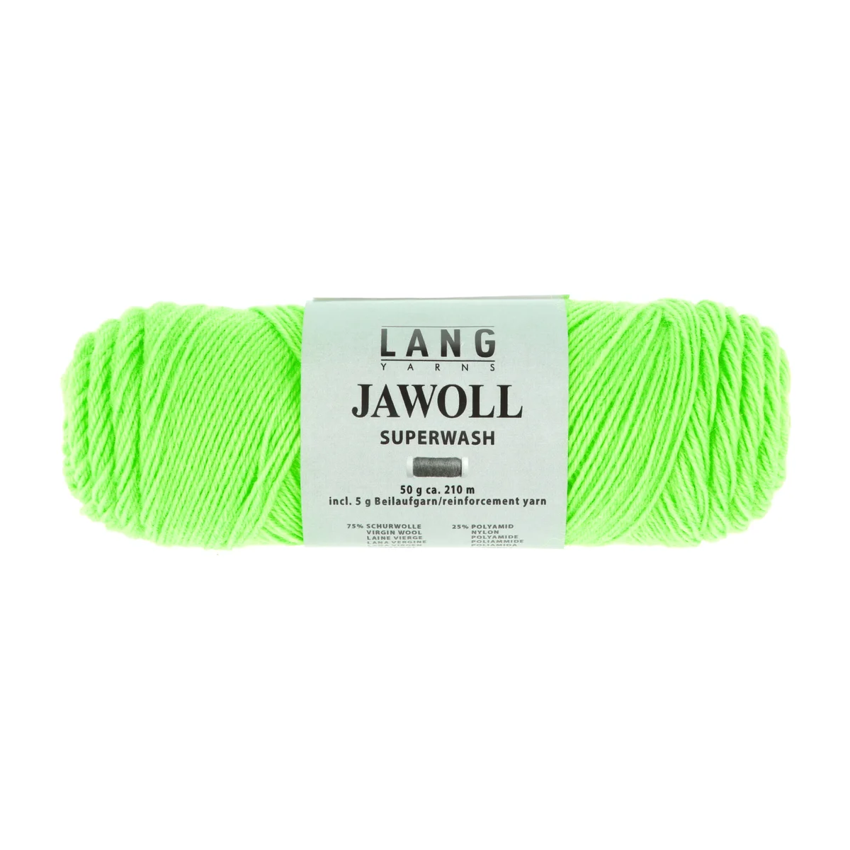 Lang Yarns JAWOLL 50g  GRÜN NEON