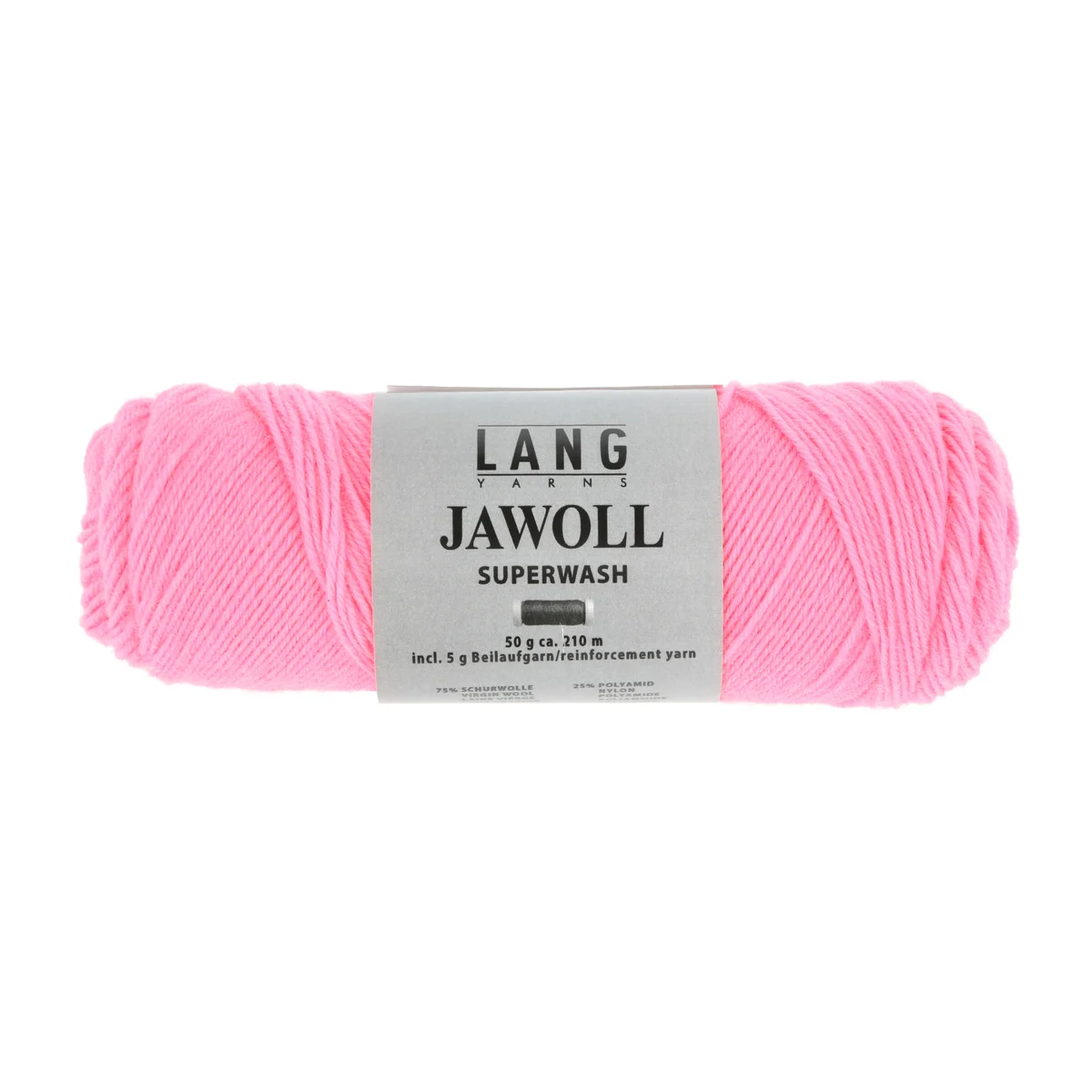 Lang Yarns JAWOLL 50g  PINK NEON