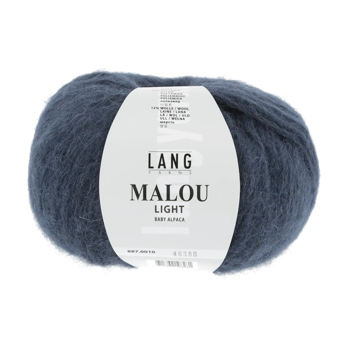 Lang Yarns MALOU LIGHT STAHLBLAU 50g