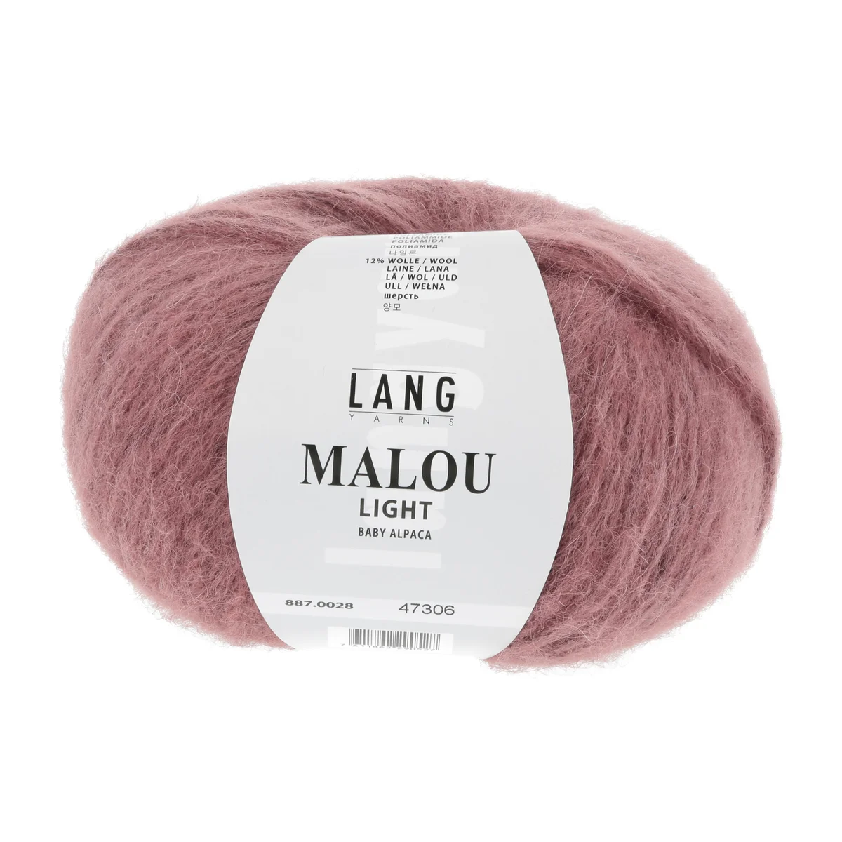 Lang Yarns MALOU LIGHT altrosa 50g