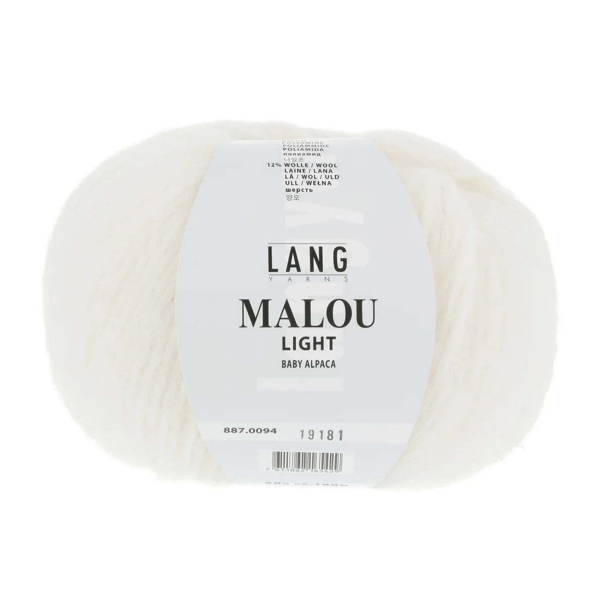 Lang Yarns MALOU LIGHT OFFWHITE 50g