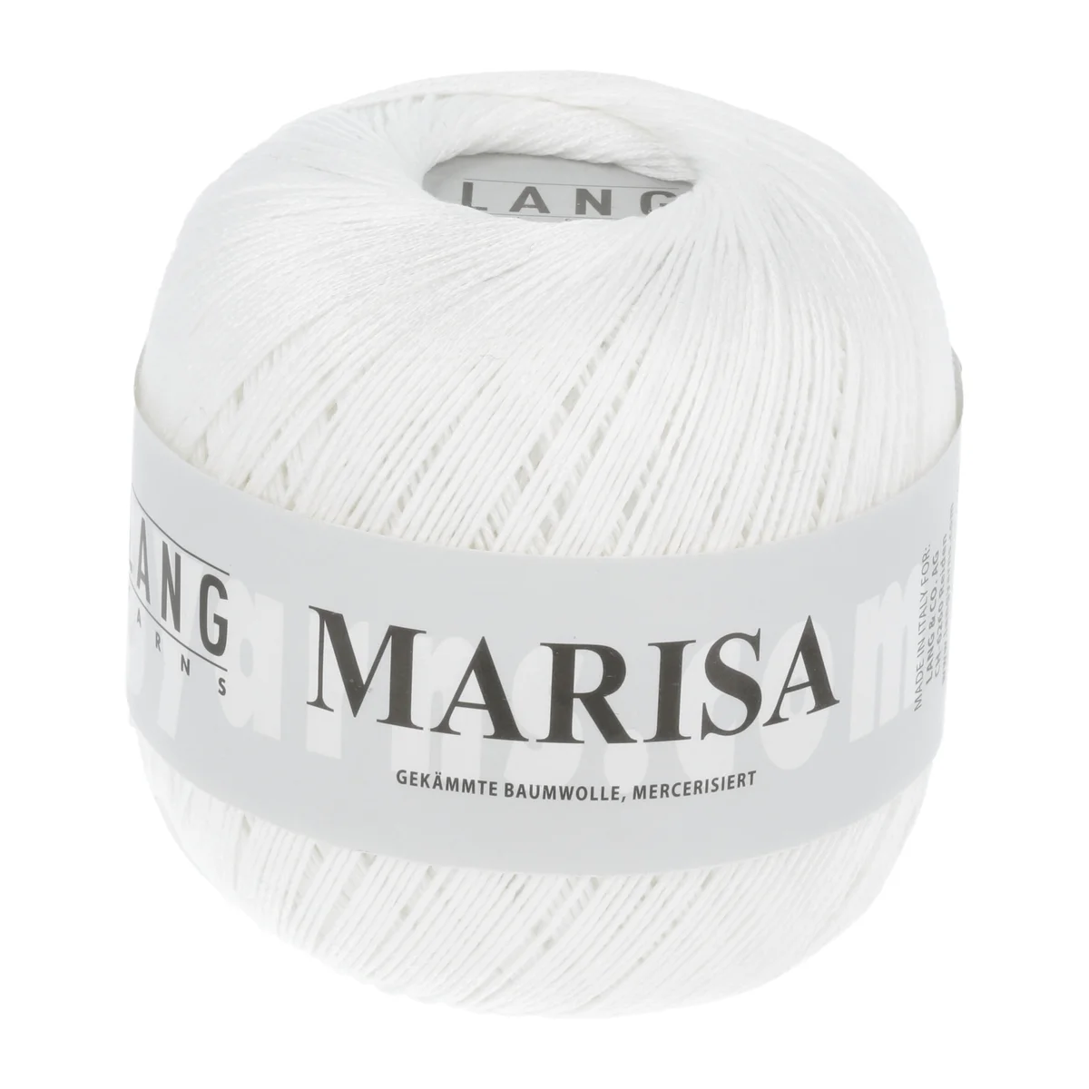 Lang Yarns Wolle - MARISA weiß 50g