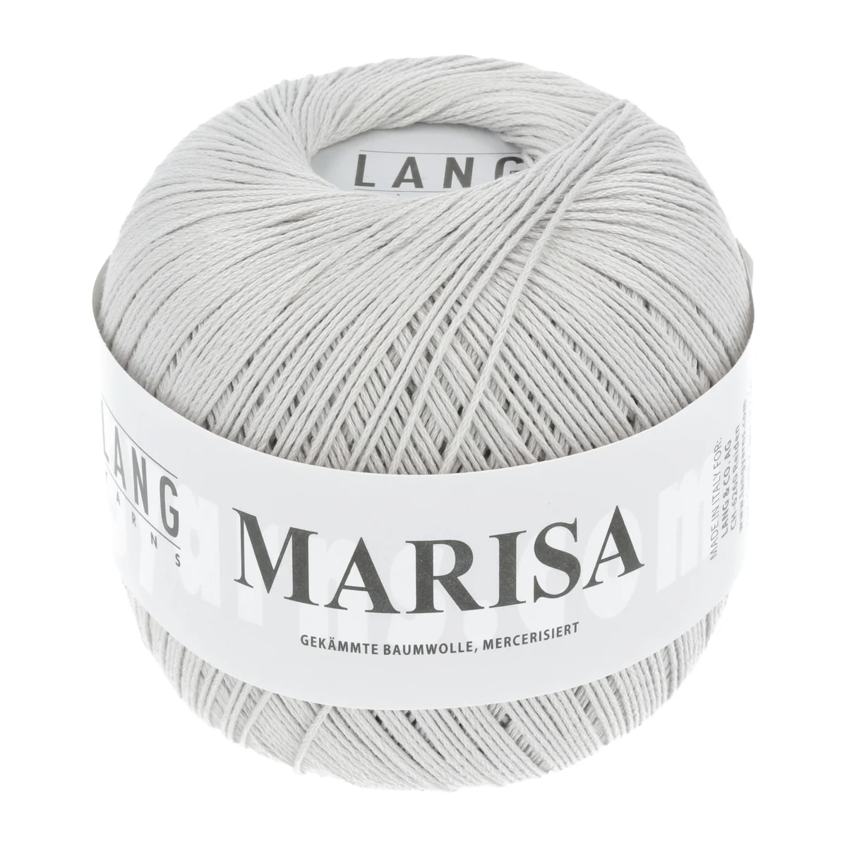 Lang Yarns Wolle - MARISA SILBER 50g