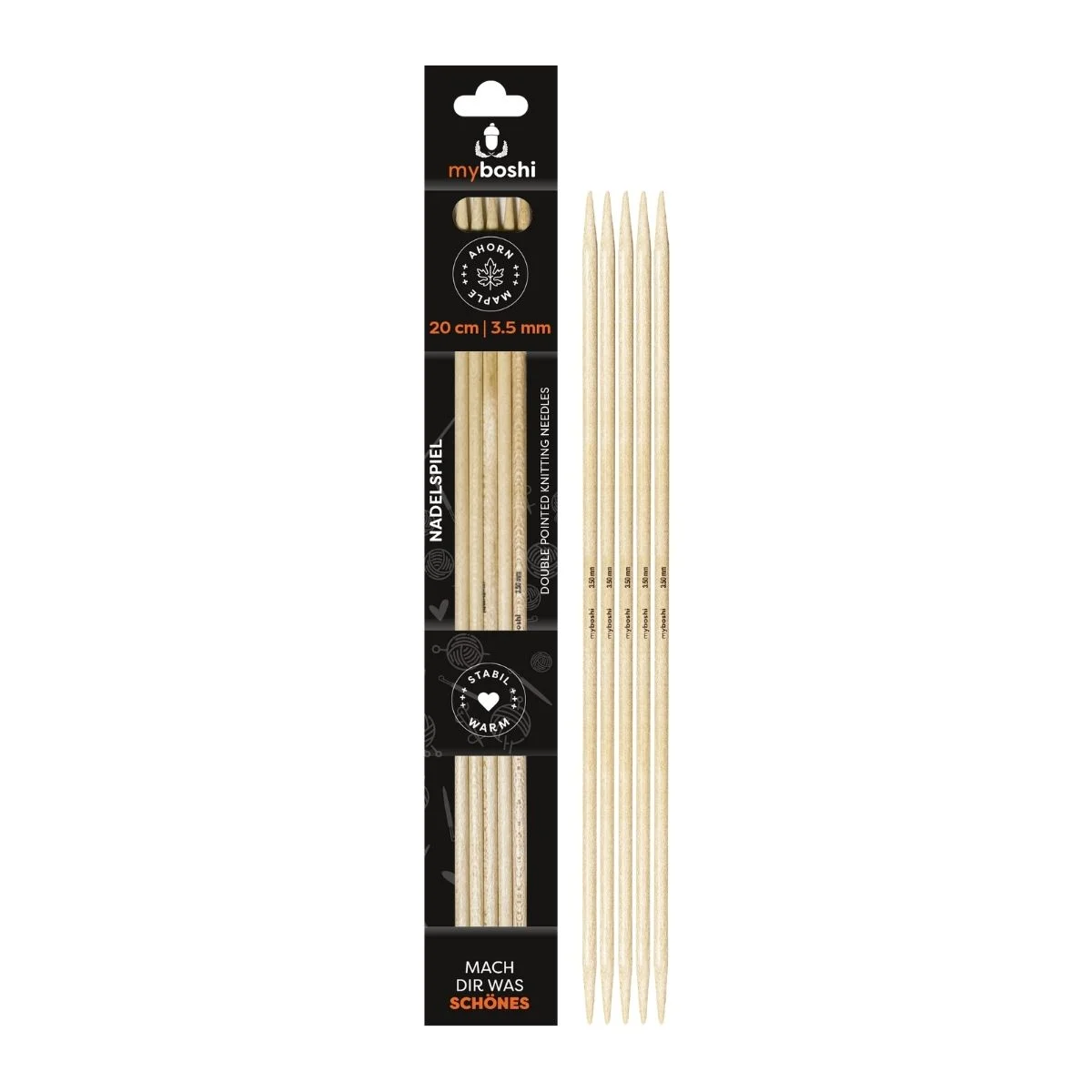 myboshi Nadelspiel 20cm/ 2,5mm - 8g