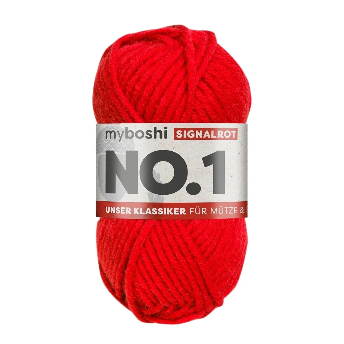 myboshi  Wolle No.1 signalrot  - 50g