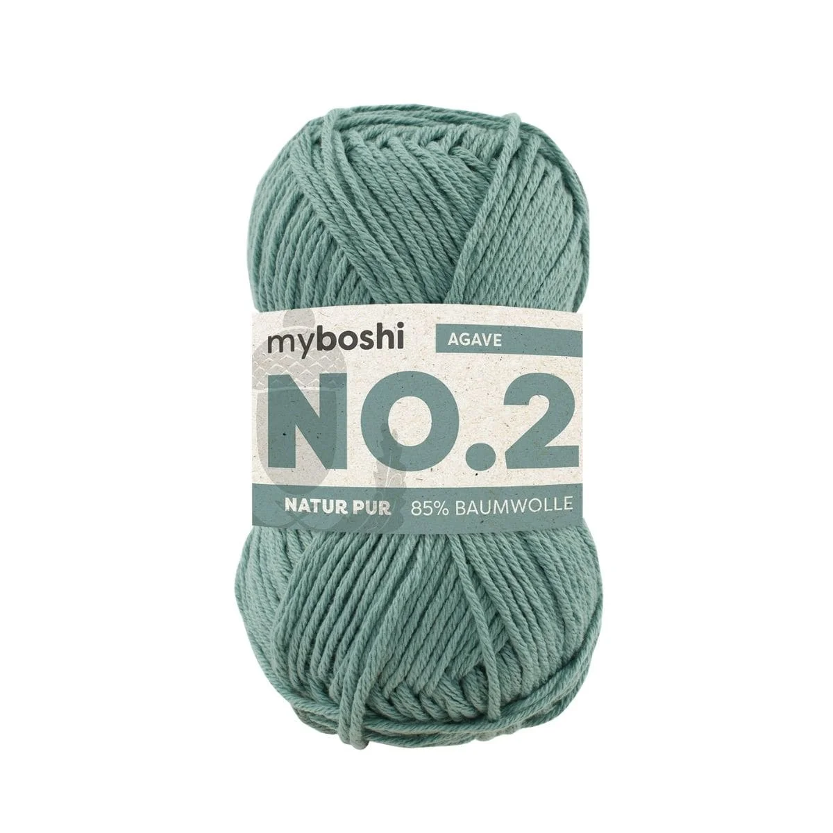 myboshi  Wolle No.2 agave  - 50g
