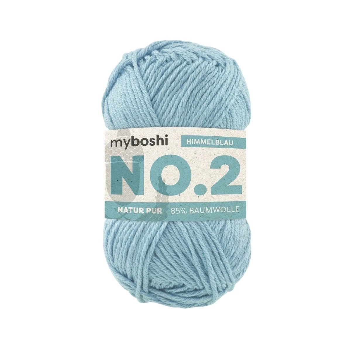 myboshi  Wolle No.2 himmelblau  - 50g