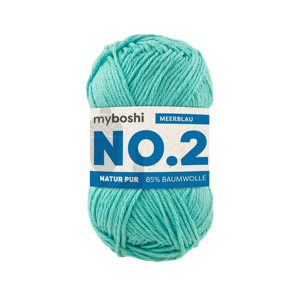 myboshi  Wolle No.2 meerblau  - 50g