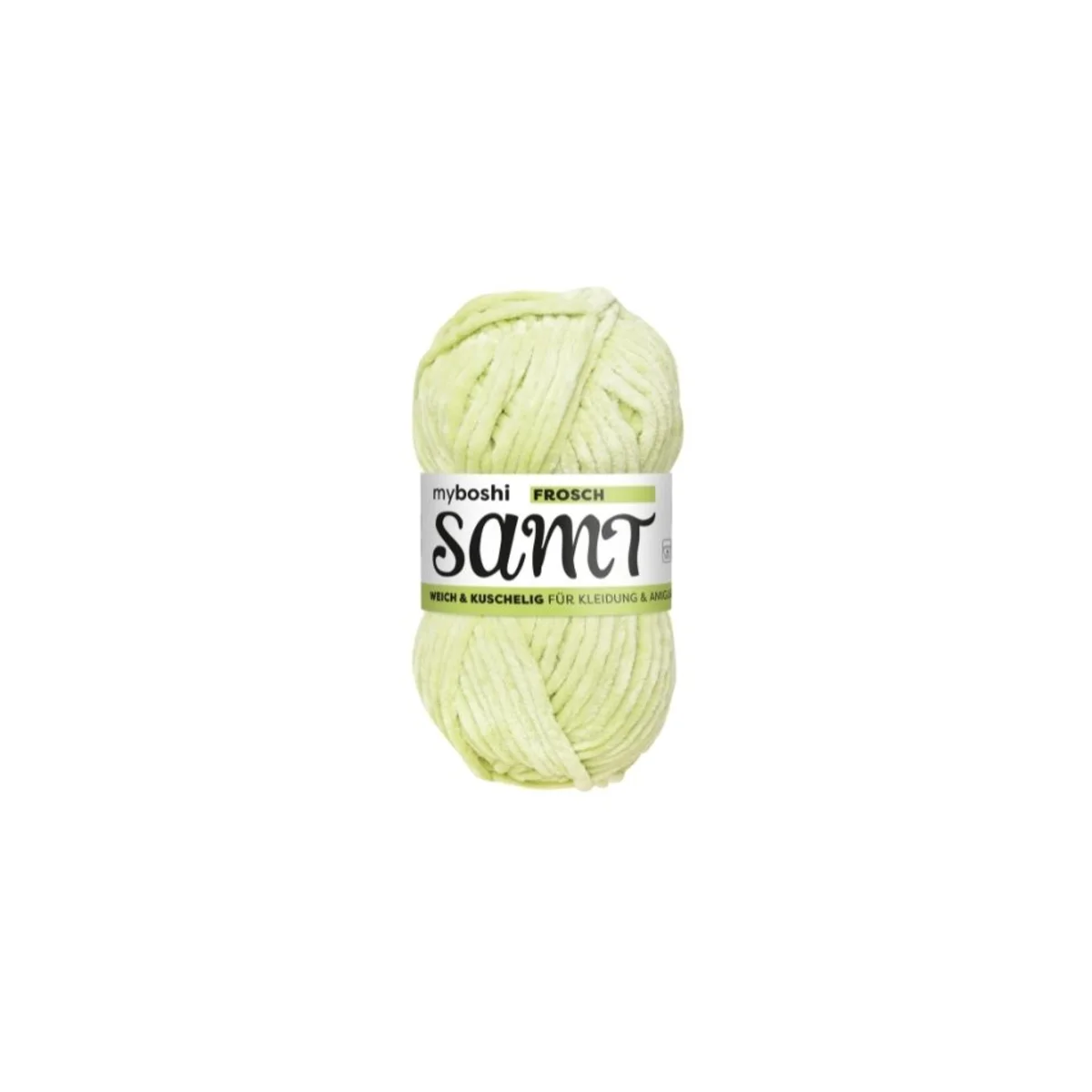 myboshi  Wolle samt-Frosch  - 100g