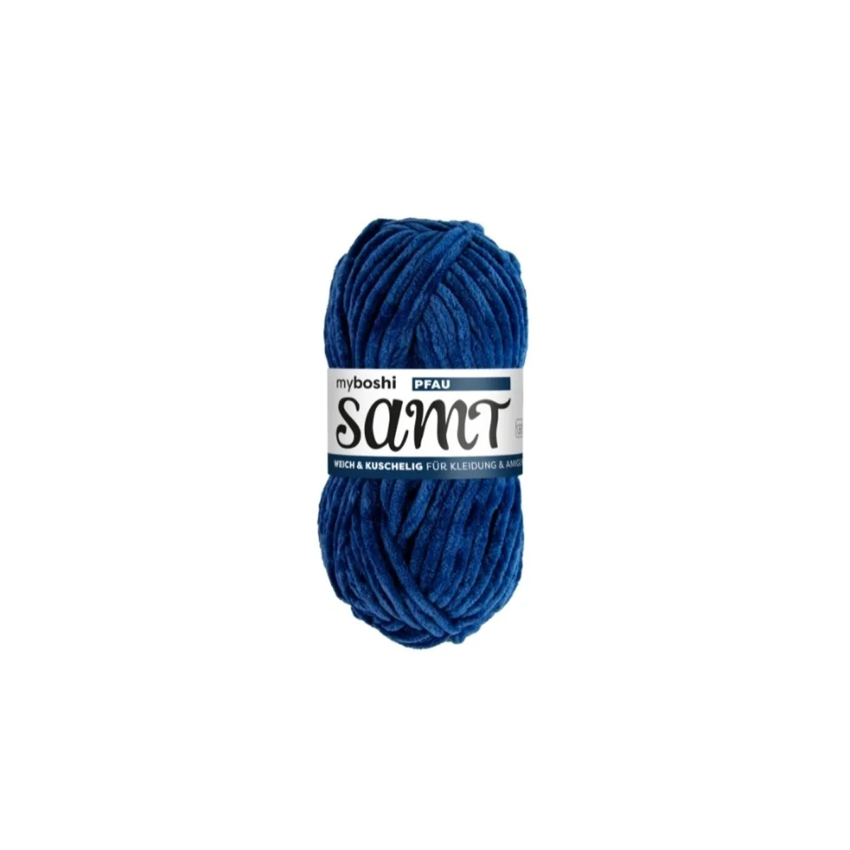 myboshi  Wolle samt-Pfau  - 100g