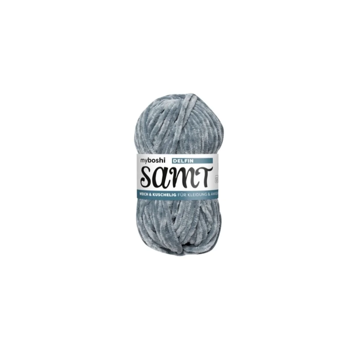 myboshi  Wolle samt-Delfin  - 100g