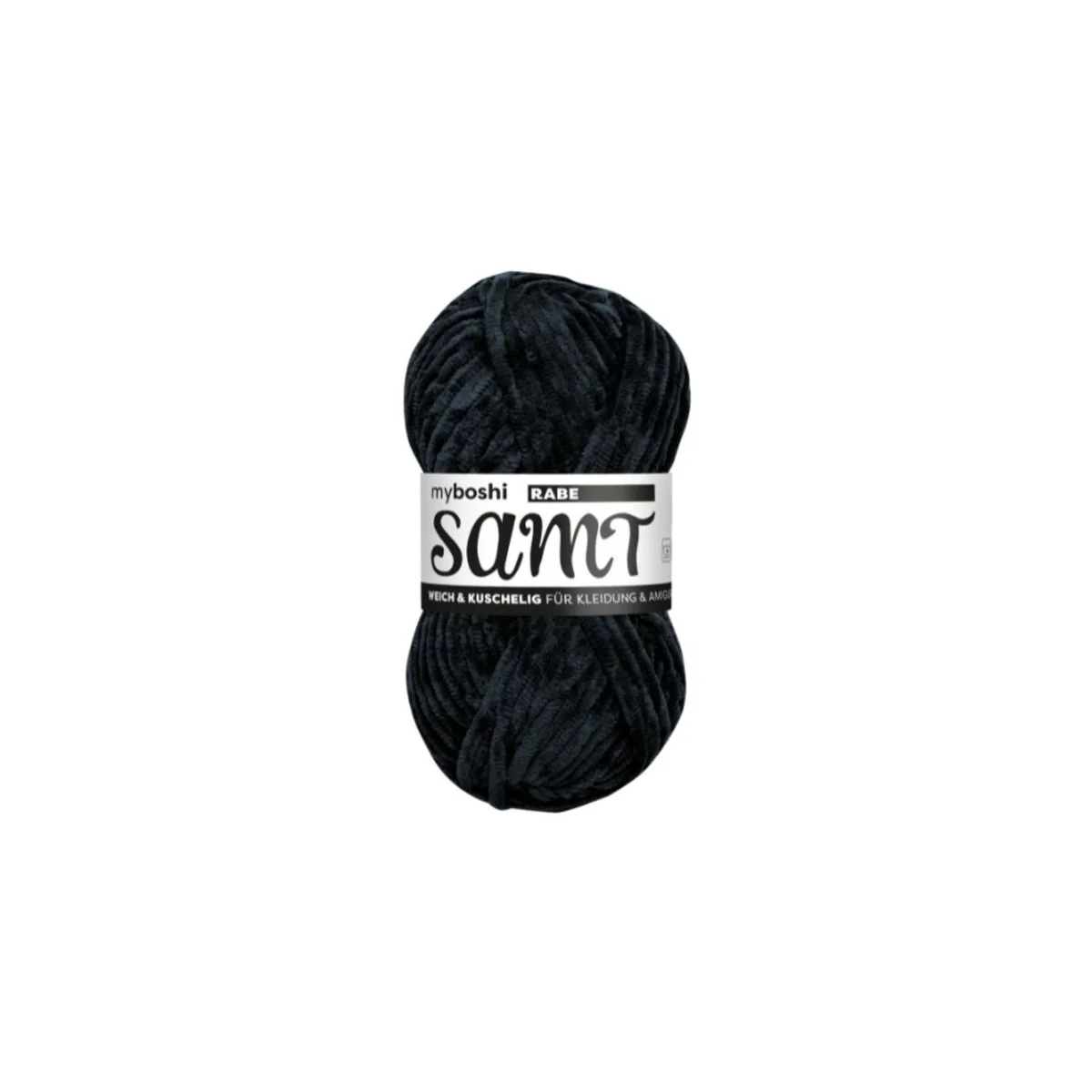 myboshi  Wolle samt-Rabe  - 100g