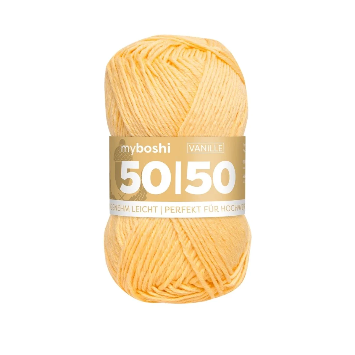 myboshi  Wolle 50/50 vanille  - 50g